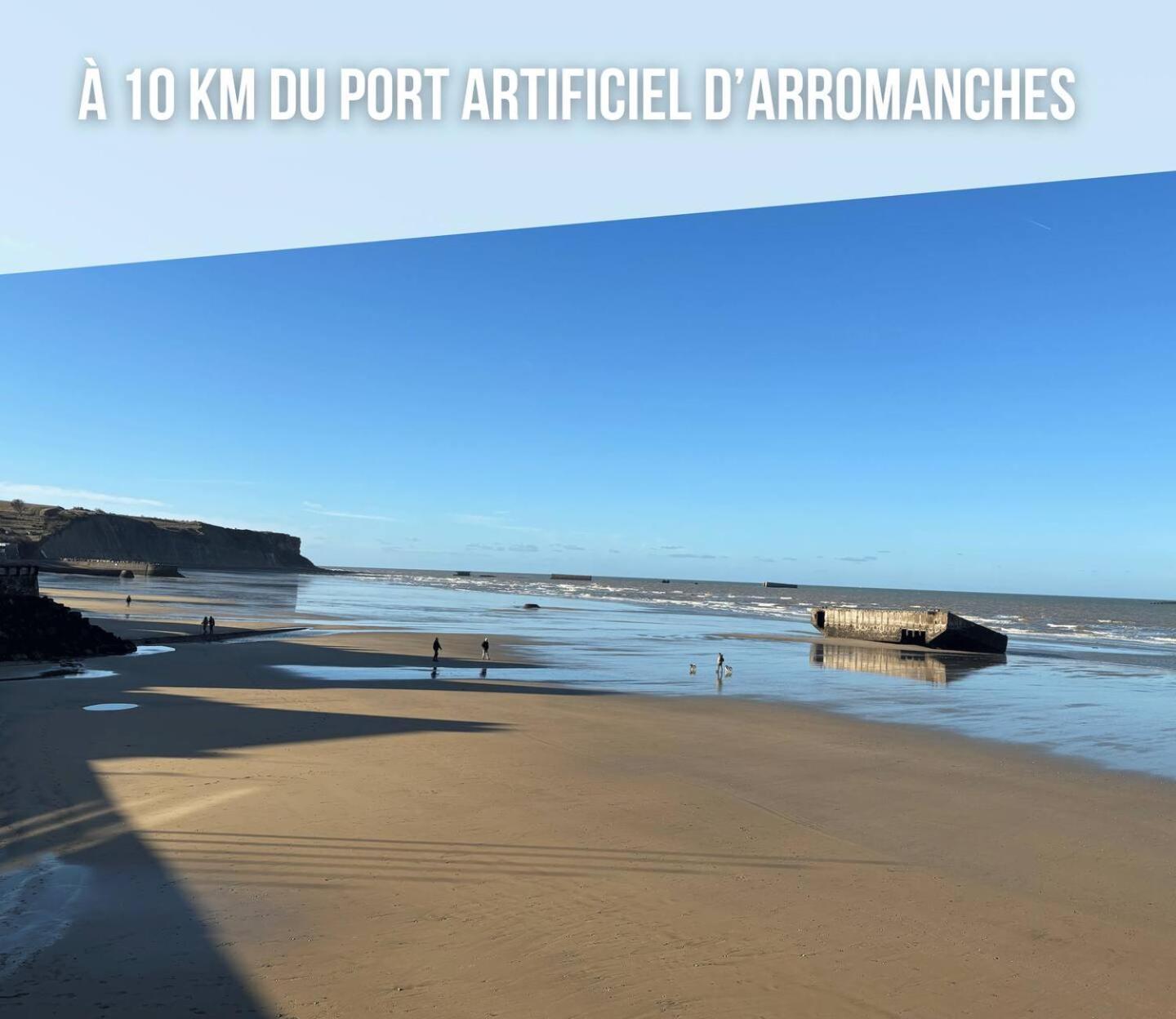 Les Remparts Apt Spacieux 1 Er Etage Renove Joliment Decore Bien Equipe Plein Centre Bayeux Proche Plages Du Debarquement Parking Gratuit A Proximite Dış mekan fotoğraf